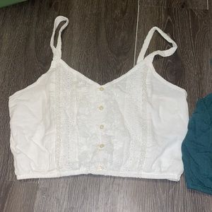 American Eagle cropped tank top